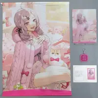 Sukoya Kana - Acrylic Key Chain - Character Card - Key Chain - Acrylic Art Plate - Tapestry - Birthday Merch Complete Set - Nijisanji