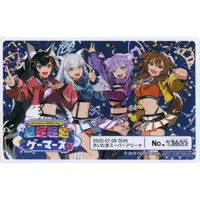 hololive - Character Card - Nekomata Okayu & Inugami Korone & Shirakami Fubuki & Ookami Mio