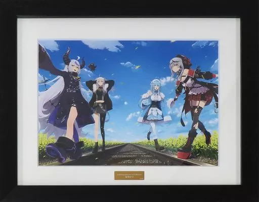 hololive - Original Drawing (Replica Illustration) - Sakamata Chloe & La+ Darknesss & Shishiro Botan & Yukihana Lamy