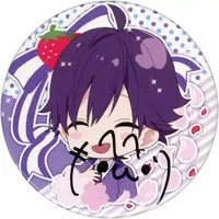 Nanamori - Hand-signed - Badge - Strawberry Prince