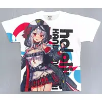 Sakamata Chloe - Clothes - T-shirts - hololive Size-M