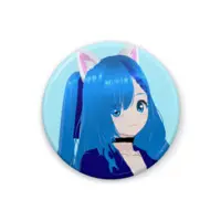Nekobosi Eri - Badge - VTuber Size-32mm