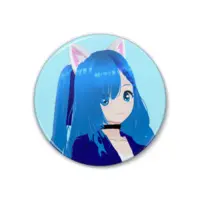 Nekobosi Eri - Badge - VTuber Size-38mm
