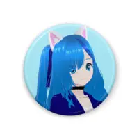 Nekobosi Eri - Badge - VTuber Size-44mm