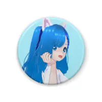 Nekobosi Eri - Badge - VTuber Size-44mm