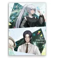 Shellin Burgundy & Higuchi Kaede - Stationery - Plastic Folder - Nijisanji