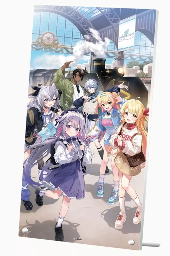 hololive English - Acrylic Art Plate - Acrylic stand