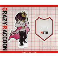 NETH - Acrylic stand - Crazy Raccoon