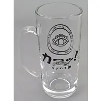 Joe Rikiichi - Tumbler, Glass - Tableware - Place mat - DMM Scratch! - Nijisanji