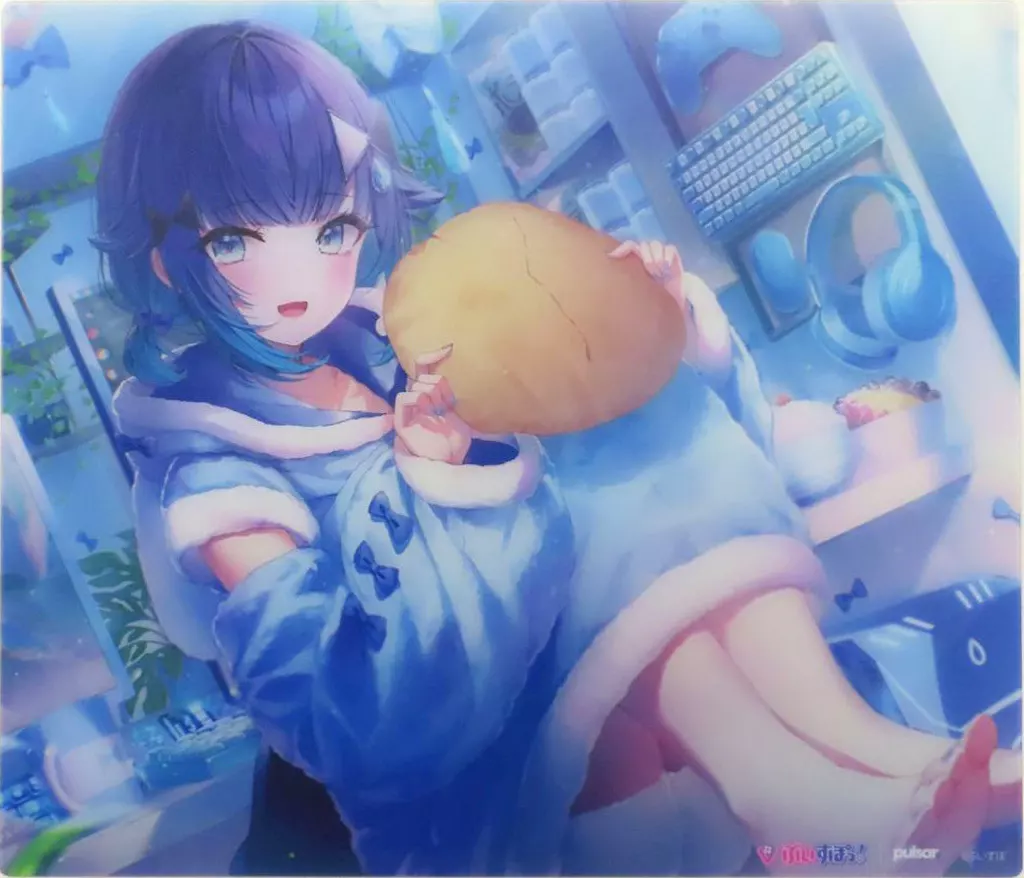 VSPO! GEARぶいすぽガラスマウスパッド 紡木こかげ Tsumugi Kokage - Mouse Pad - VSPO! (紡木こかげ VSPO! GEAR ガラス