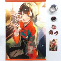 Choya Hanabi - Birthday Merch Complete Set - Tapestry - Key Chain - Postcard - Badge - Tableware - Tumbler, Glass - Stickers - VSPO!