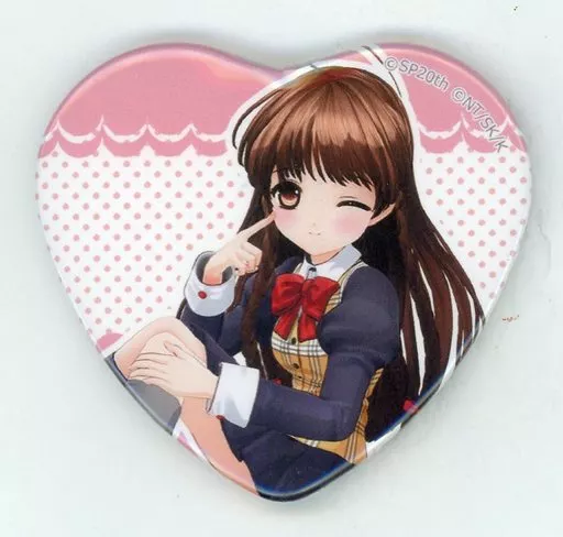 VTuber Karen - Heart Badge - DMM Scratch! - Badge - Sister Princess