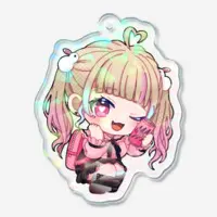 Amachi Karen - Acrylic Key Chain - Key Chain - VTuber Size-50mm