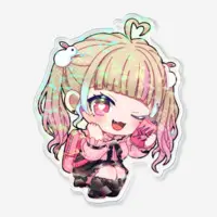 Amachi Karen - Acrylic Key Chain - Key Chain - VTuber Size-100mm