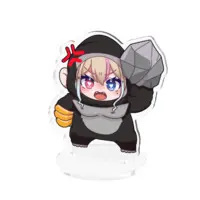 Amachi Karen - Acrylic stand - VTuber Size-70x70mm