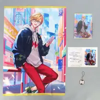 Kanda Shoichi - Character Card - Tapestry - Key Chain - Acrylic Art Plate - Birthday Merch Complete Set - Nijisanji