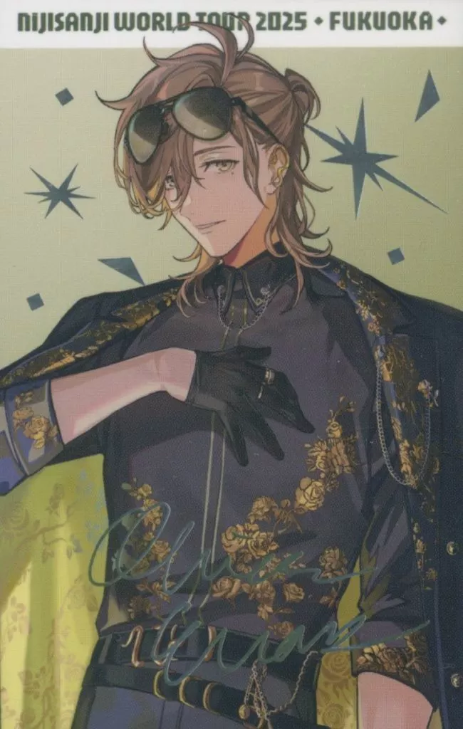 Oliver Evans - Character Card - Nijisanji