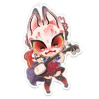 sakuya - Acrylic Key Chain - Key Chain - VTuber Size-100 x 100 (mm)