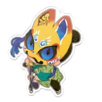 sakuya - Acrylic Key Chain - Key Chain - VTuber Size-100 x 100 (mm)