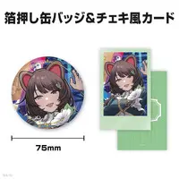 Inui Toko - Character Card - Badge - Nijisanji