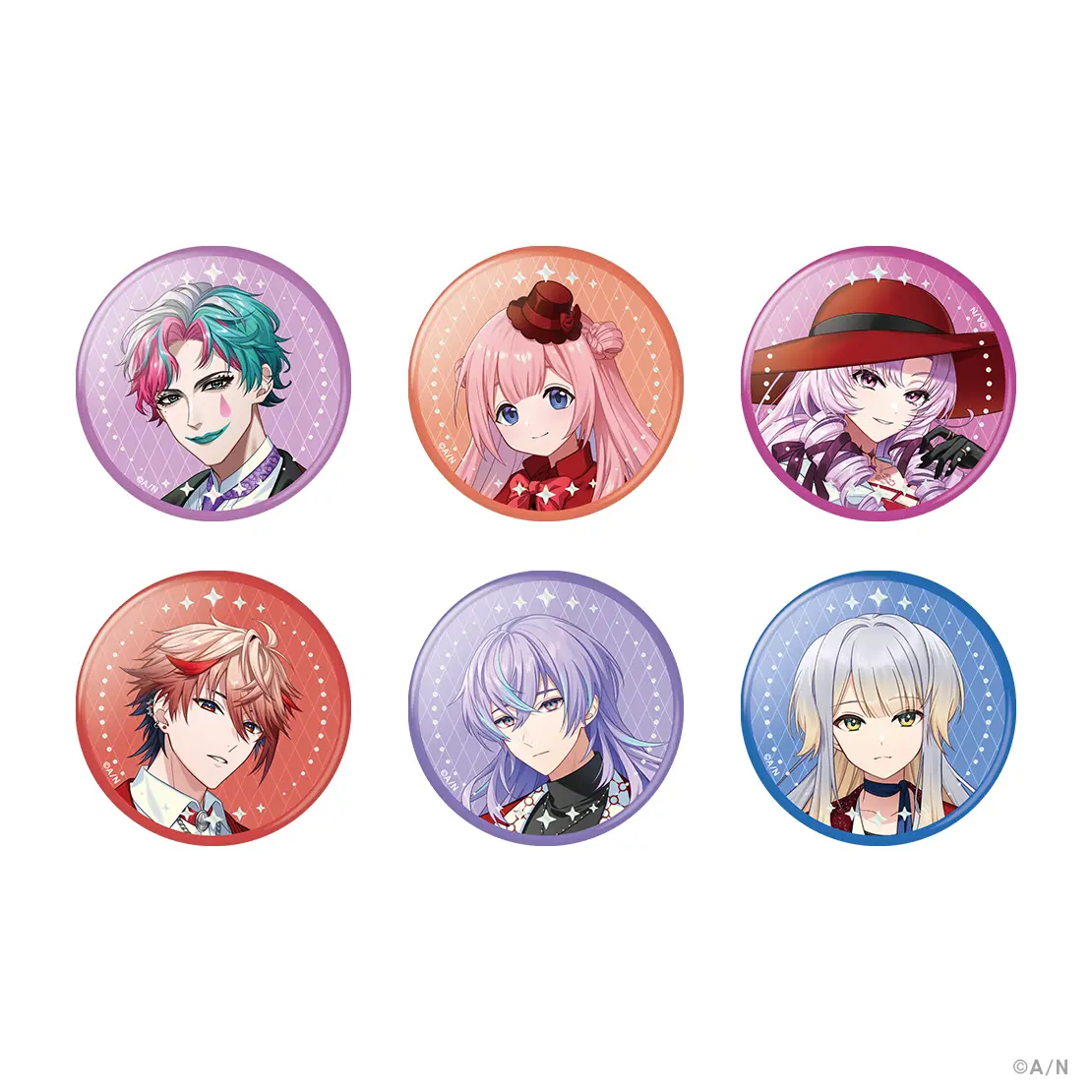 Nijisanji - Badge (Random Item)