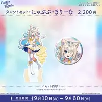 Nyapupu Marina - Badge - Acrylic stand - FIRST STAGE PRODUCTION