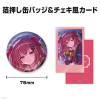 Amagase Muyu - Character Card - Badge - Nijisanji