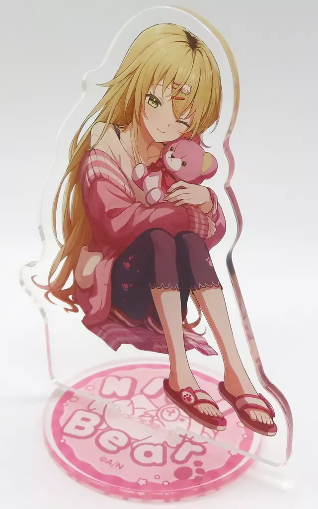 Ienaga Mugi - NIJI Bear - Acrylic stand - Nijisanji