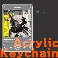 Shikisima Tetra - Acrylic Key Chain - Key Chain - VTuber