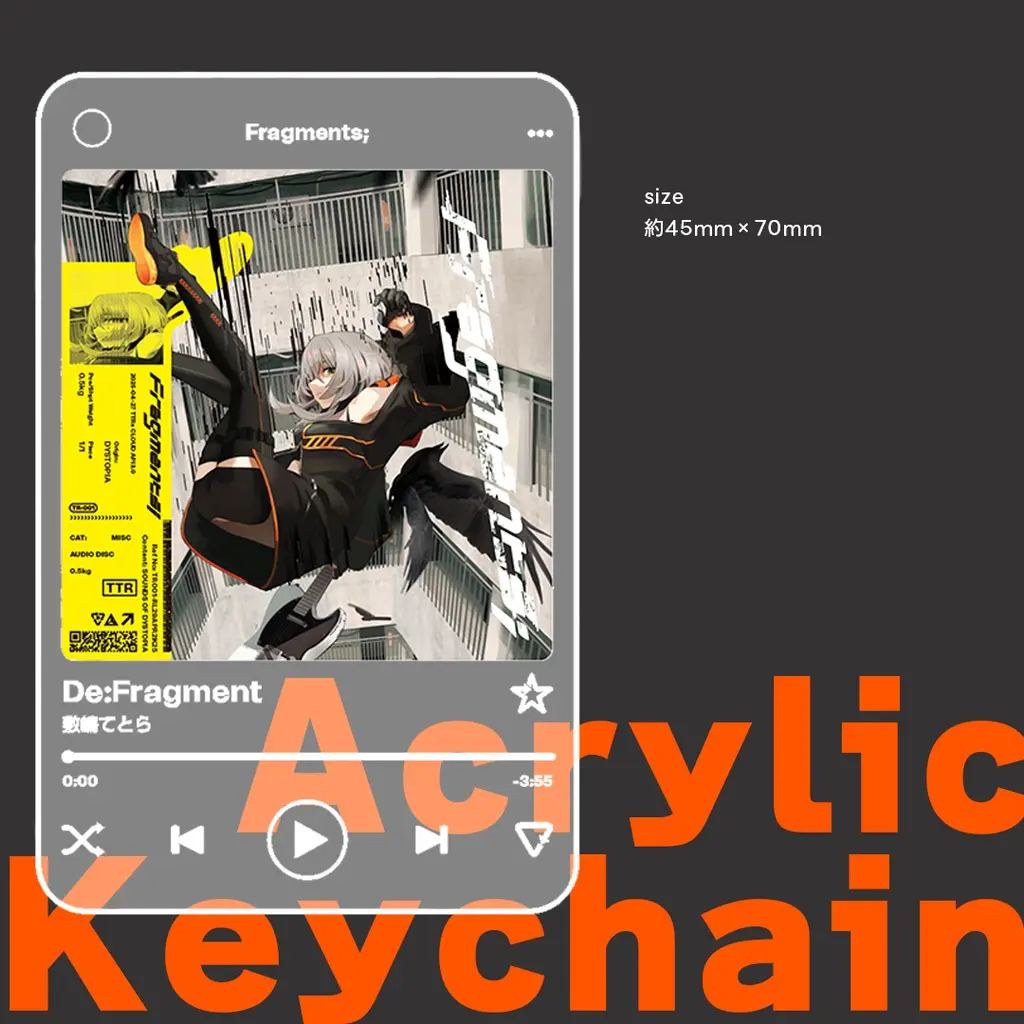 Shikisima Tetra - Acrylic Key Chain - Key Chain - VTuber