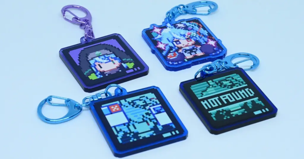 Kashiera Nohwa - Acrylic Key Chain - Key Chain - VTuber (Random Item)