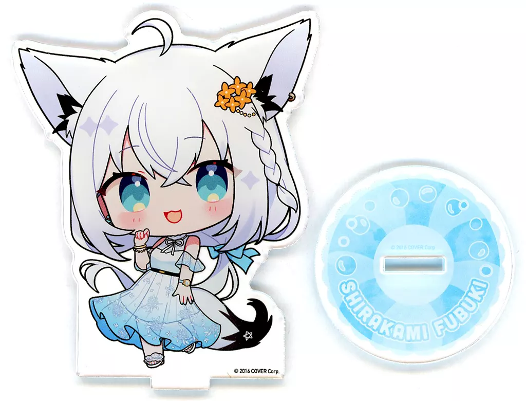 Shirakami Fubuki - DMM Scratch! - Acrylic stand - hololive