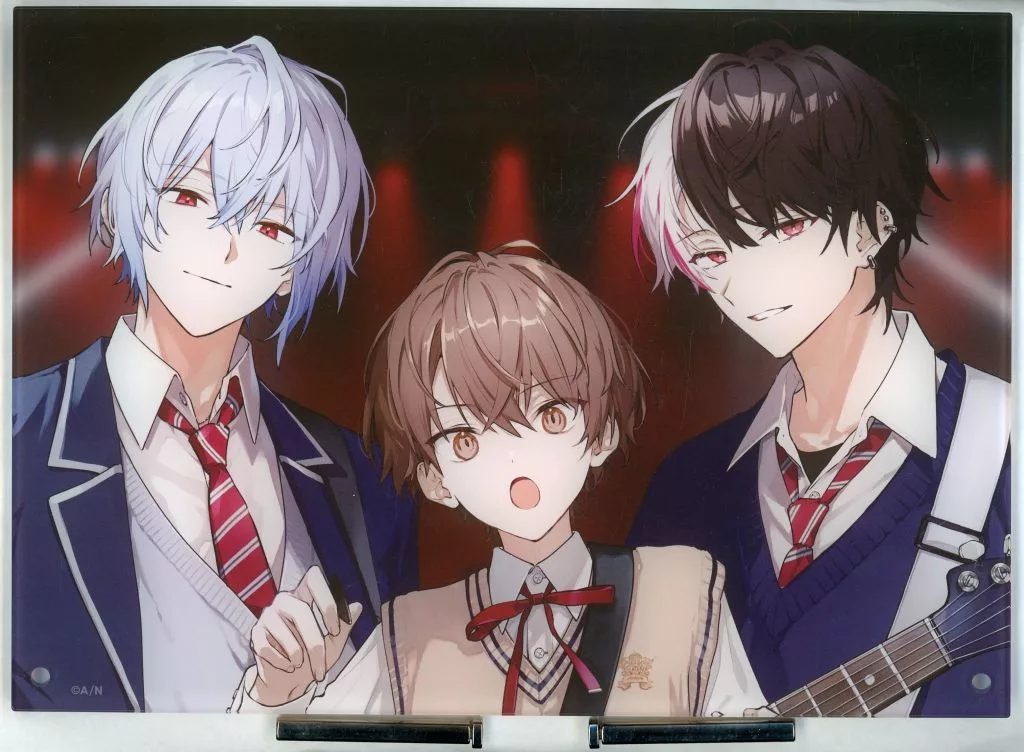 SMC-gumi - Acrylic Art Plate - Kagami Hayato & Yorumi Rena & Shirakami Fubuki