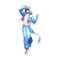 琴座リラ - Acrylic Key Chain - Key Chain - VTuber Size-100 x 100 (mm)