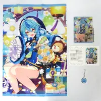 Tamanoi Nana - Character Card - Tapestry - Key Chain - Acrylic Art Plate - Birthday Merch Complete Set - Nijisanji