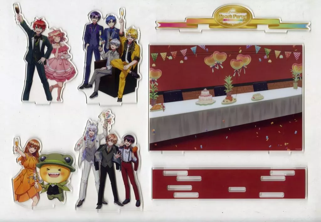 Colorful Peach - Acrylic stand