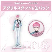 Sumeragi Reo - Nijisanji Welcome Goods - Badge - Splare
