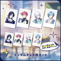 Splare - Nijisanji Welcome Goods - Character Card - Shinomiya Yuno & Shirose Isumi & Sumeragi Reo & Hanakago Tsubasa (Random Item)