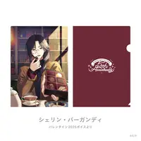 Shellin Burgundy - Stationery - Plastic Folder - Nijisanji