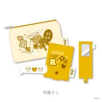 Shiga Riko - Nijisanji "Beary School Time" - Mirror - Pouch - Nijisanji