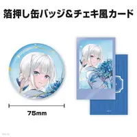 Shioriha Ruri - Character Card - Badge - Nijisanji