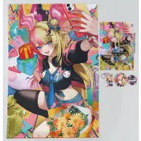Kotoka Torahime - Acrylic Key Chain - Badge - Tapestry - Acrylic Art Plate - Birthday Merch Complete Set - Nijisanji