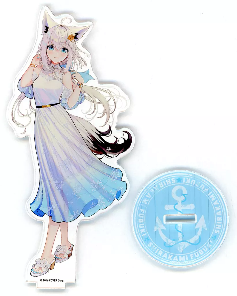 Shirakami Fubuki - Acrylic stand - DMM Scratch! - hololive