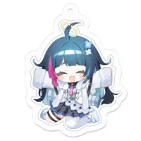 Aozora Mei - Acrylic Key Chain - Key Chain - VTuber Size-50 x 50 (mm)