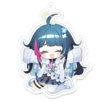 Aozora Mei - Acrylic Key Chain - Key Chain - VTuber Size-70 x 70 (mm)