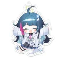 Aozora Mei - Acrylic Key Chain - Key Chain - VTuber Size-100 x 100 (mm)