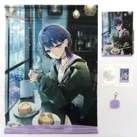 Koshimizu Toru - Acrylic Key Chain - Character Card - Key Chain - Acrylic Art Plate - Tapestry - Birthday Merch Complete Set - Nijisanji