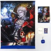 Gilzaren III - Acrylic Key Chain - Character Card - Key Chain - Acrylic Art Plate - Tapestry - Birthday Merch Complete Set - Nijisanji
