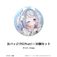 Shirosaki Ragu - 10 Badges - VTuber