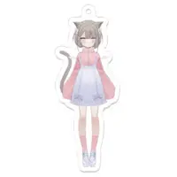 Cohaku Hina - Acrylic Key Chain - Key Chain - VTuber Size-70 x 70 (mm)